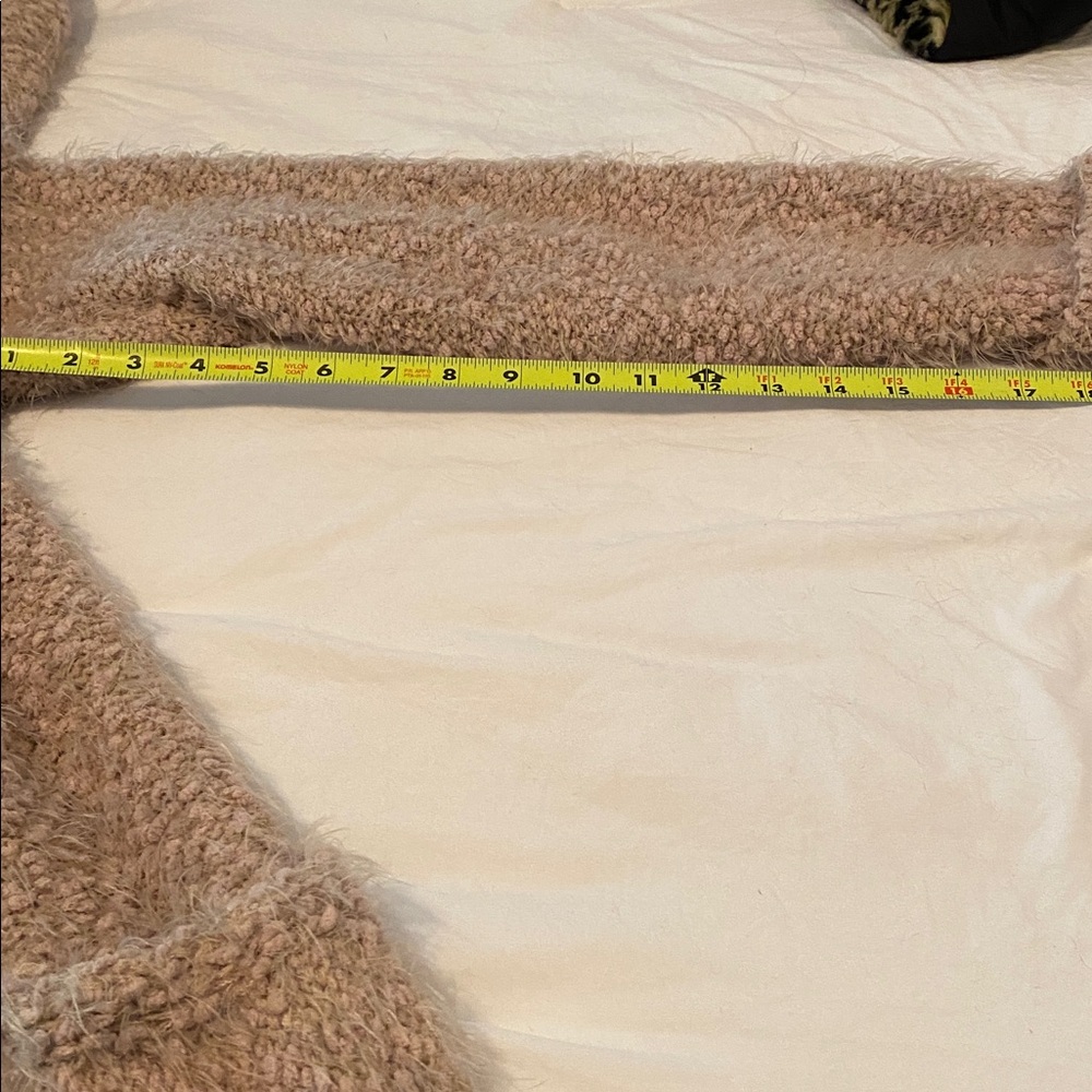 POL Cozy Tan Hooded Sweater - Picture 5 of 6